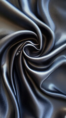 Obraz premium Charcoal gray metallic swirl with a soft shimmer and glittering highlights