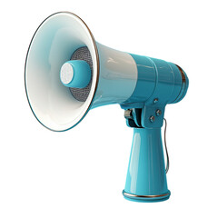 Megaphone on a transparent background.