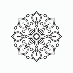 vector floral ornament