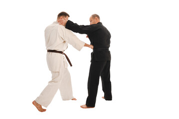 Karate sparring