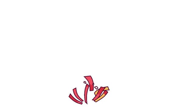 background with ribbon