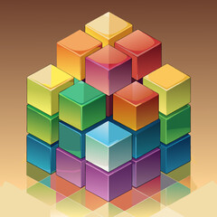 Obraz premium abstract colorful background