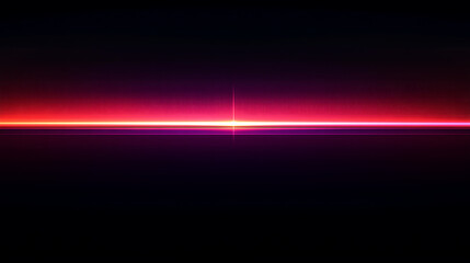 Futuristic neon light horizon with gradient effects