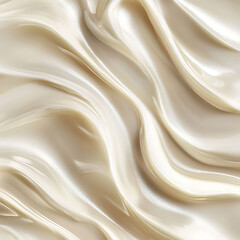 Obraz premium Smooth, creamy texture with flowing waves