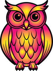 Owl design art and illustrato eps