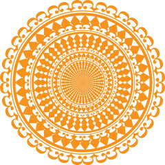 background with ornament colorful mandala abstract design. floral mandala.