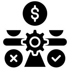 Obraz premium Feasibility Icon