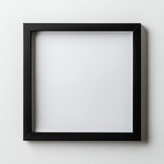Obraz premium Black Square Frame Mockup
