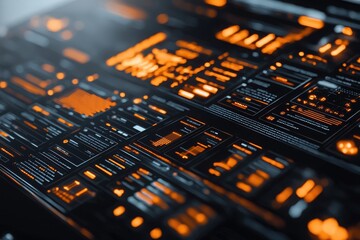 Obraz premium Optimizing business intelligence analytics for gl insights