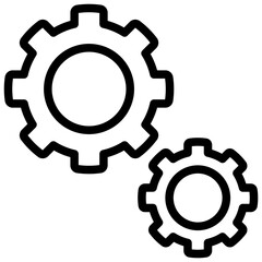 Settings Outline Icon