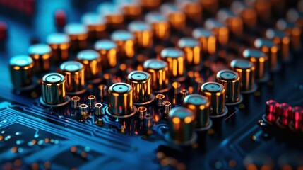 Fototapeta premium Closeup of the quantum random number generator, producing true randomness for encryption