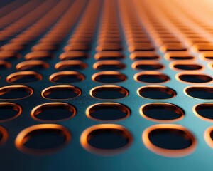 Obraz premium Macro shot of the magnetic shielding in a quantum computer, protecting qubits from external magnetic fields