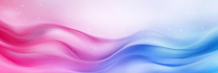 Abstract, Vibrant Gradient Background with Flowing Waves, Perfect for Media and Broadcasting