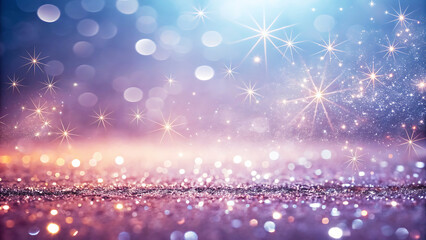 Beautiful Abstract Shiny Light and Glitter Bokeh Background