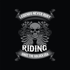 Obraz premium unique vintage bike t shirt design illustration 