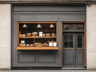 A bakery closing its doors due to rising flour costs, symbolizing how inflation forces businesses to close during an economic crisis