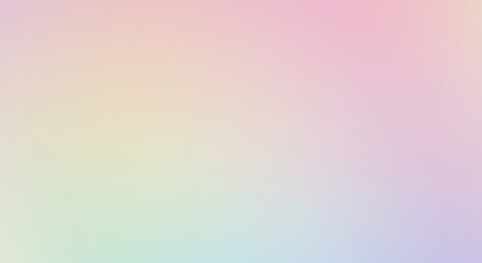 Pastel Rainbow Gradient Background Soft Dreamy Colors