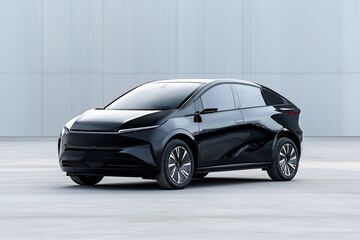 Obraz premium Futuristic Electric Logistics Vehicle for Sustainable Transportation and Delivery Solutions