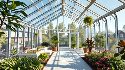 Modern Greenhouses: Dream Homes for Sale - Stunning Real Estate Photography