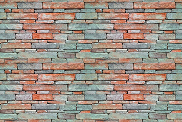 EXPOSED OLF BRICK WALL SEAMLESS PATTERN - Useful for renderings applications