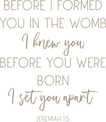 Bible Verse Printable Christian biblical poster vector illustration