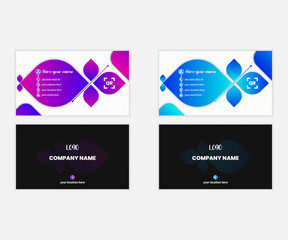 creative minimal business card