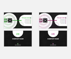 creative minimal business card