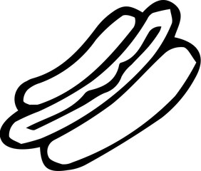 Food-themed icon set featuring vibrant, modern designs of desserts, fast food, beverages, fruits, and more. Perfect for apps, websites, menus, or branding projects. Fully scalable vector format ensure