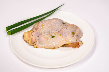 鶏もも肉のネギ塩ダレ