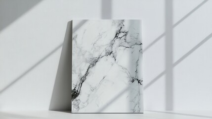 Elegant Granite Tile with Symmetrical Veining Design