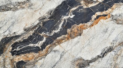 Fototapeta premium Elegant Polished Granite Slab with Minimalist Design