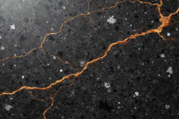 Obraz premium A dark marble with golden veining that exudes natural elegance against a rich textured background. 