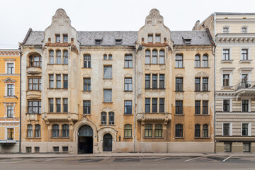 facade of the building