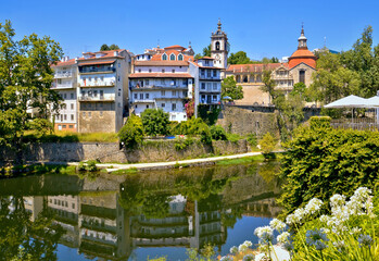Discover Amarante: River T&acirc;mega's Unique Hanging Houses Photography