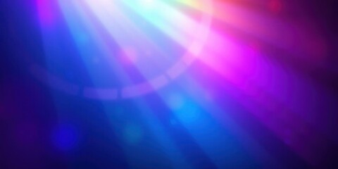Colorful Abstract Light Rays Background with Vibrant Hues Shining Through Creating a Dreamy and Ethereal Atmosphere for Creative Projects and Designs