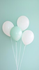 Layers of pastel paper create soothing textures in soft green tones