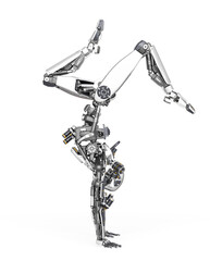 apocalypse cyborg in a nice  pose