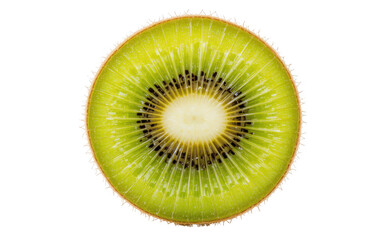 kiwi fruit isolated on white background 