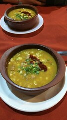 prato com locro, comida típica argentina