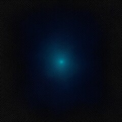 Black and blue dotted abstract background with glowing dot effect digital illustration