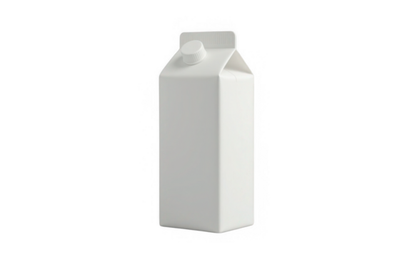 milk bottle isolated on white background 