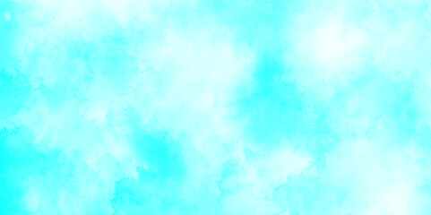 Obraz premium abstract modern clean and bright background with soft colors, abstract white and blue watercolor texture hand beautiful drawn vector design, blue sky with white cloud. 