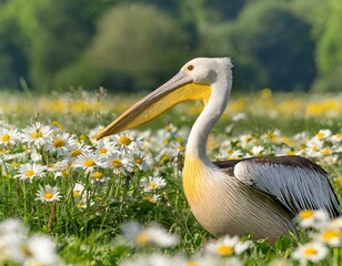 Fototapeta premium Auf der Blumenwiese