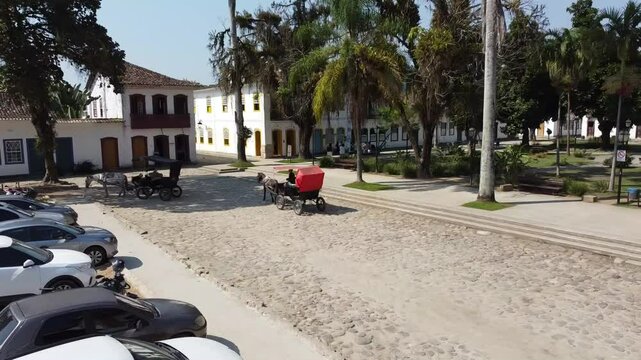 Passeio de charrete em paraty
