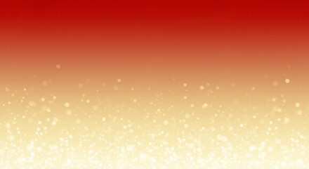 Obraz premium Red and Gold Gradient with Sparkling Lights: A vibrant and festive background with a red to gold gradient and scattered sparkling lights.