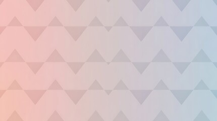Fototapeta premium Pastel Triangle Pattern: Soft, subtle gradient background with repeating geometric triangle design. Ideal for presentations, websites, or branding. 