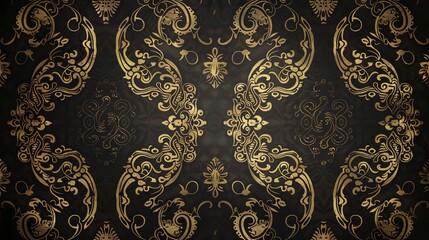 paisley pattern wallpaper