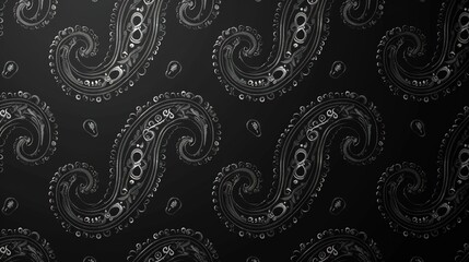 Obraz premium paisley pattern wallpaper