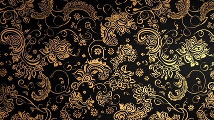 paisley pattern wallpaper
