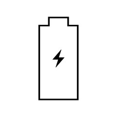 battery Charge icon Vertical vector illustration